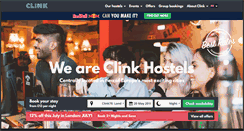 Desktop Screenshot of clinkhostels.com