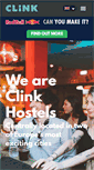 Mobile Screenshot of clinkhostels.com